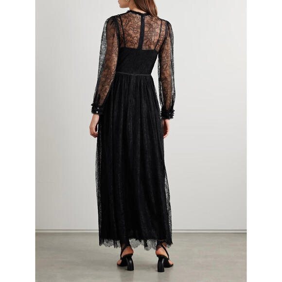 Ulla Johnson Josephine Chantilly Lace Gown Dress, $1,550 NWT, Sz0, 70% Off! 2109 - Picture 2 of 6